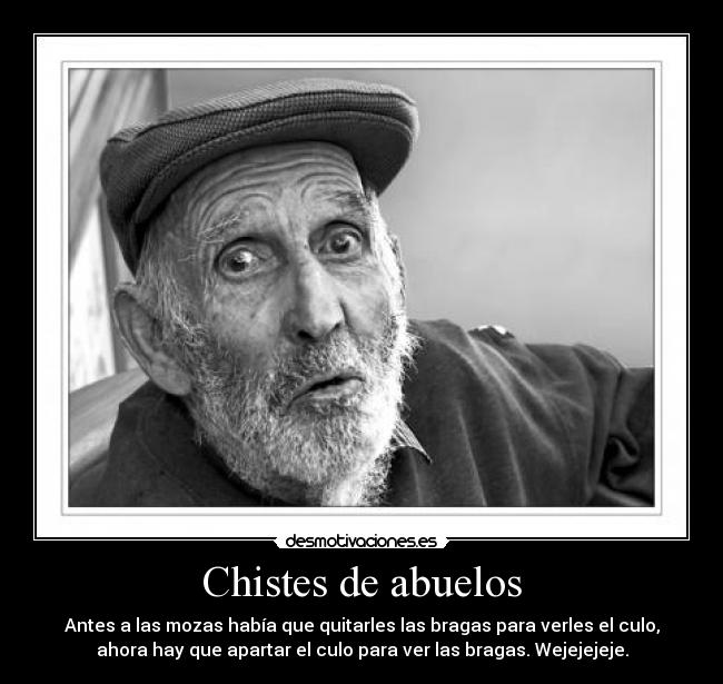 Chistes de abuelos -