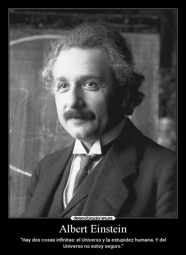 Albert Einstein -
