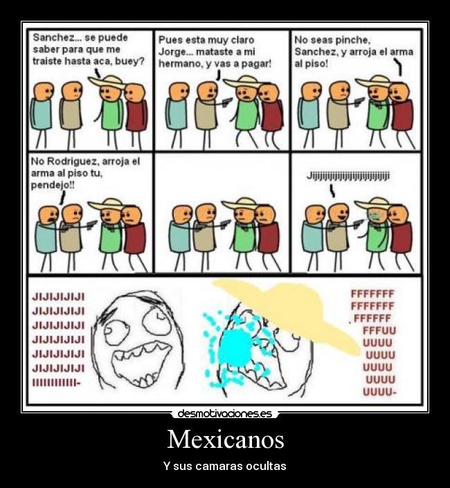 carteles mexico rage camara oculta desmotivaciones