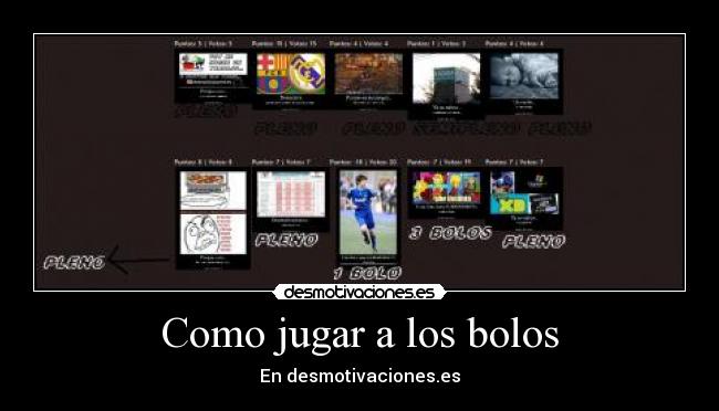 Como jugar a los bolos -