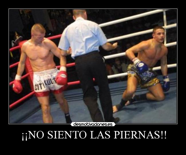 ¡¡NO SIENTO LAS PIERNAS!! - 