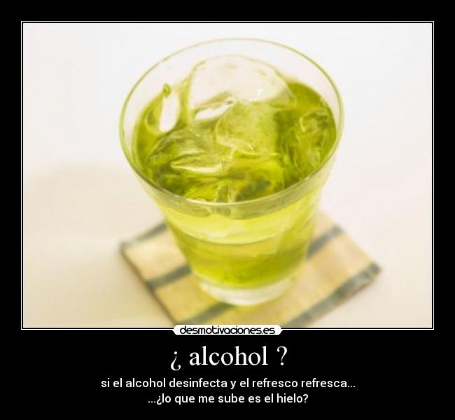 carteles alcohol desmotivaciones