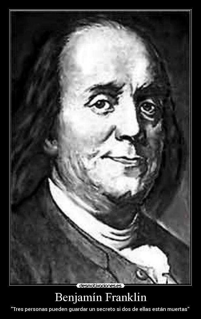 Benjamín Franklin -