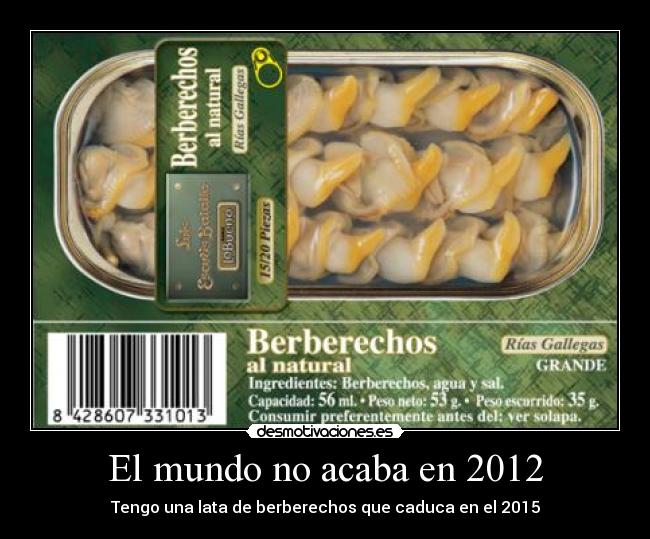 El mundo no acaba en 2012 -