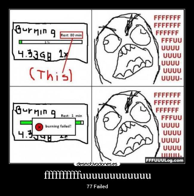 ffffffffffuuuuuuuuuuuu - 77 Failed