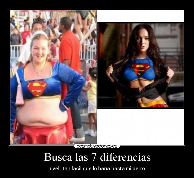 Busca las 7 diferencias -