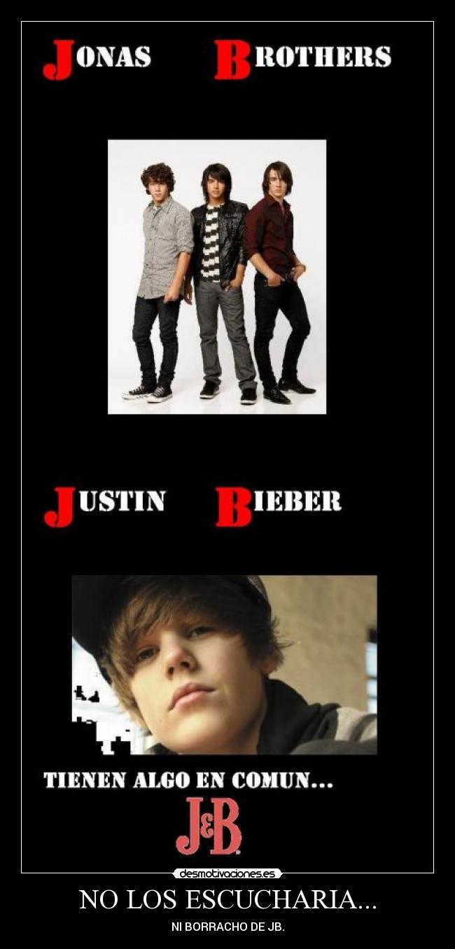 NO LOS ESCUCHARIA... -