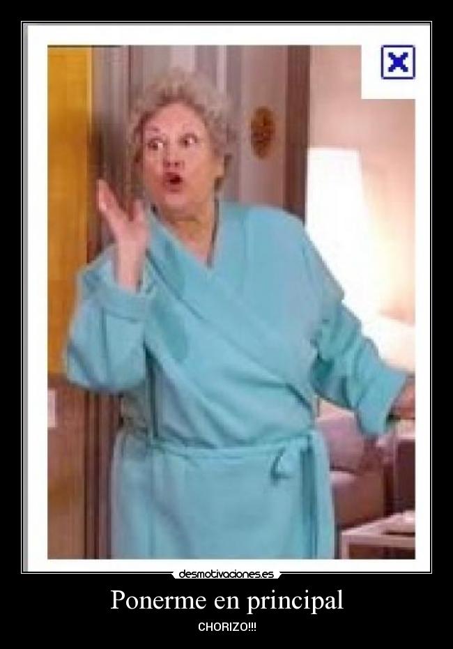 Ponerme en principal - 