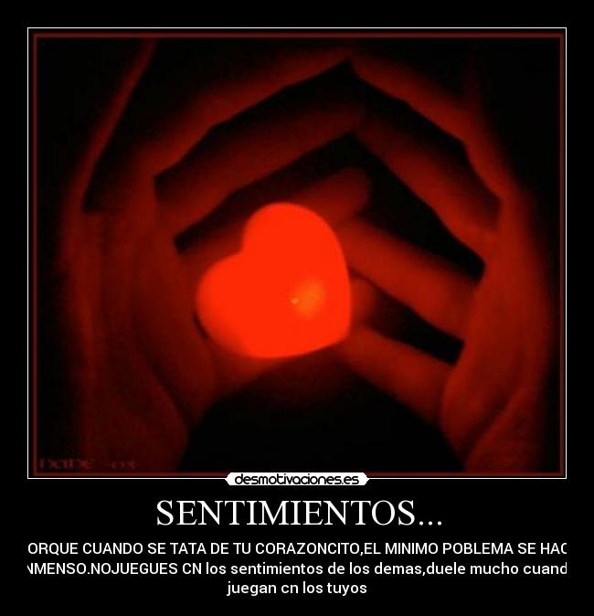 SENTIMIENTOS... -