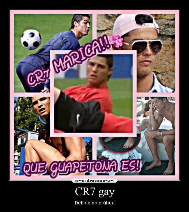 CR7 gay - Definición gráfica