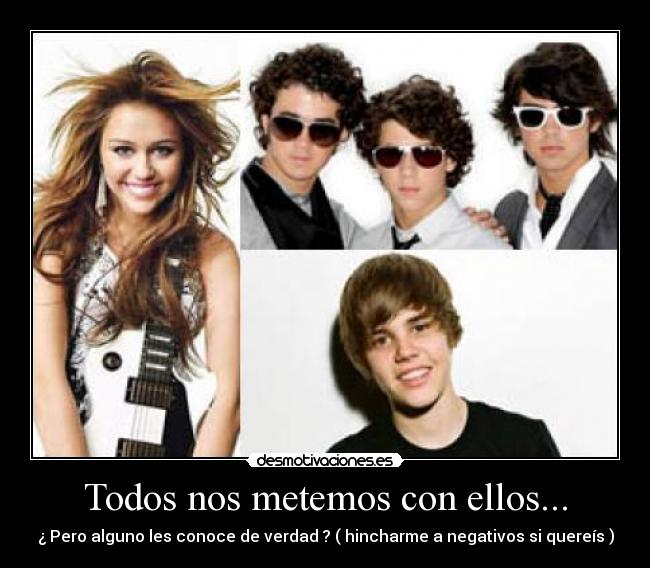 Todos nos metemos con ellos... - ¿ Pero alguno les conoce de verdad ? ( hincharme a negativos si quereís )
