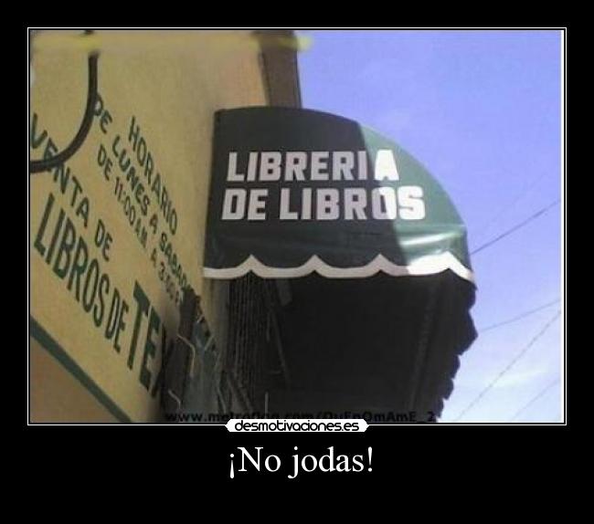 ¡No jodas! - 