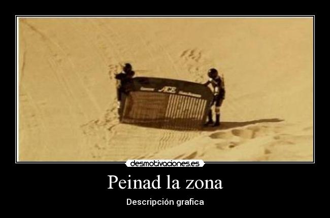 Peinad la zona - Descripción grafica