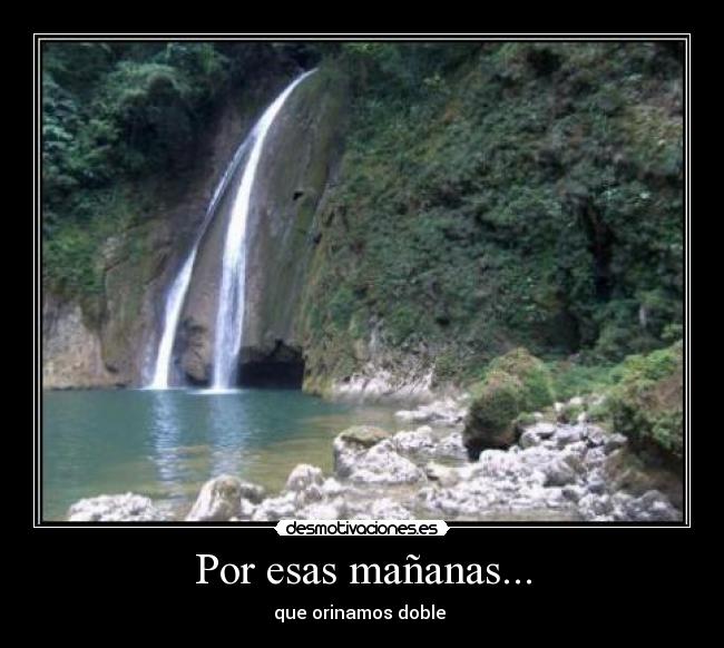 Por esas mañanas... -