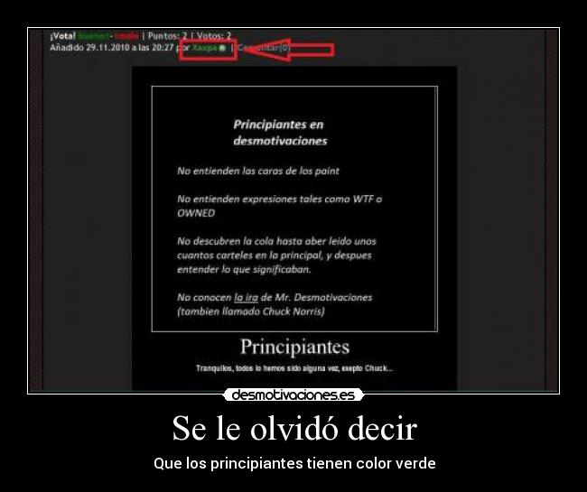 carteles principiantes desmotivaciones