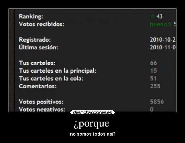 ¿porque - no somos todos asi?