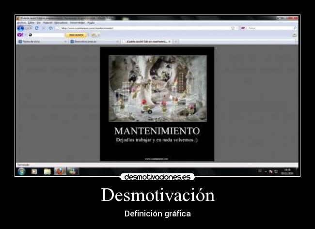 Desmotivación - Definición gráfica