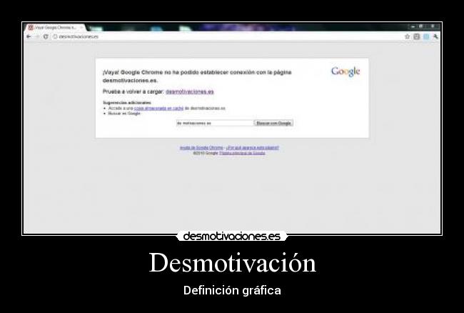 Desmotivación -