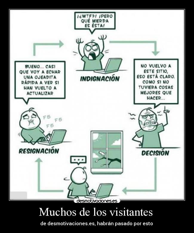 Muchos de los visitantes  - 