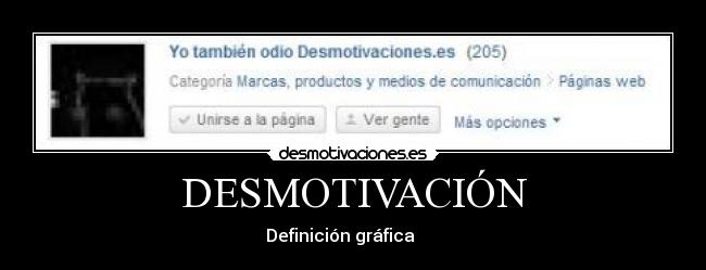 DESMOTIVACIÓN - 