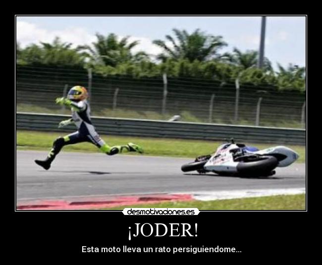 carteles motos desmotivaciones