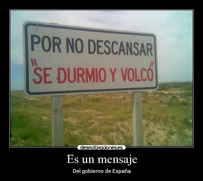 carteles seguridad vial desmotivaciones