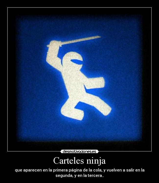 Carteles ninja - 