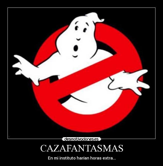 CAZAFANTASMAS - 