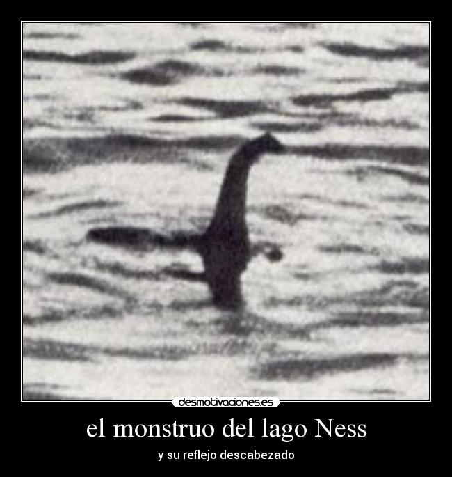 el monstruo del lago Ness -