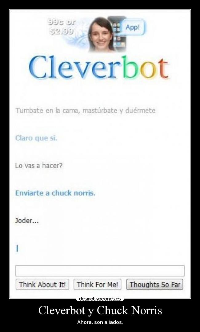 Cleverbot y Chuck Norris - 