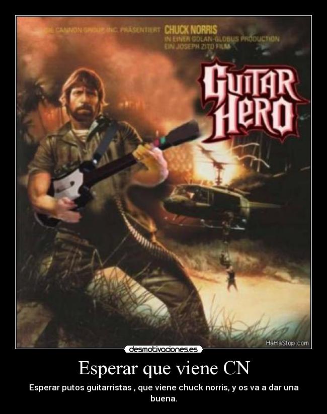 Esperar que viene CN -