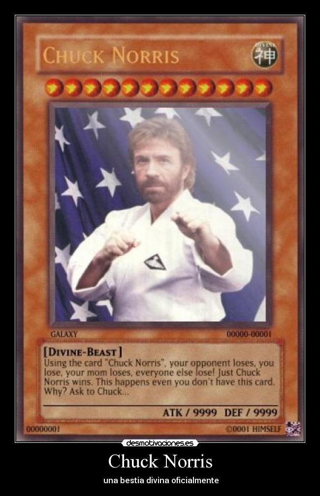 Chuck Norris - una bestia divina oficialmente