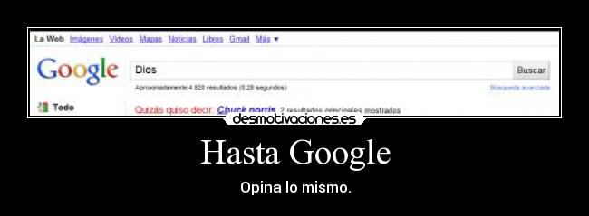 Hasta Google - 