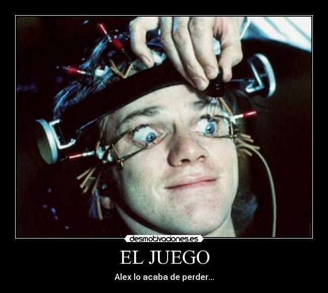 EL JUEGO - Alex lo acaba de perder...