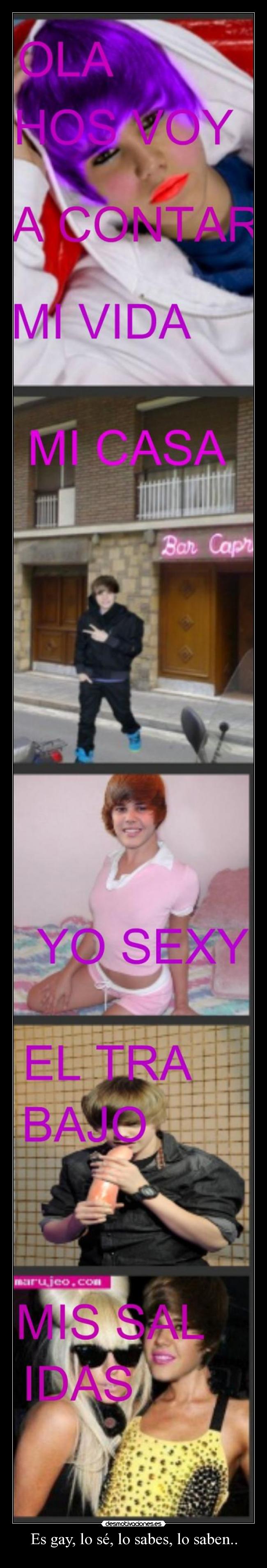 Es gay, lo sé, lo sabes, lo saben.. - 