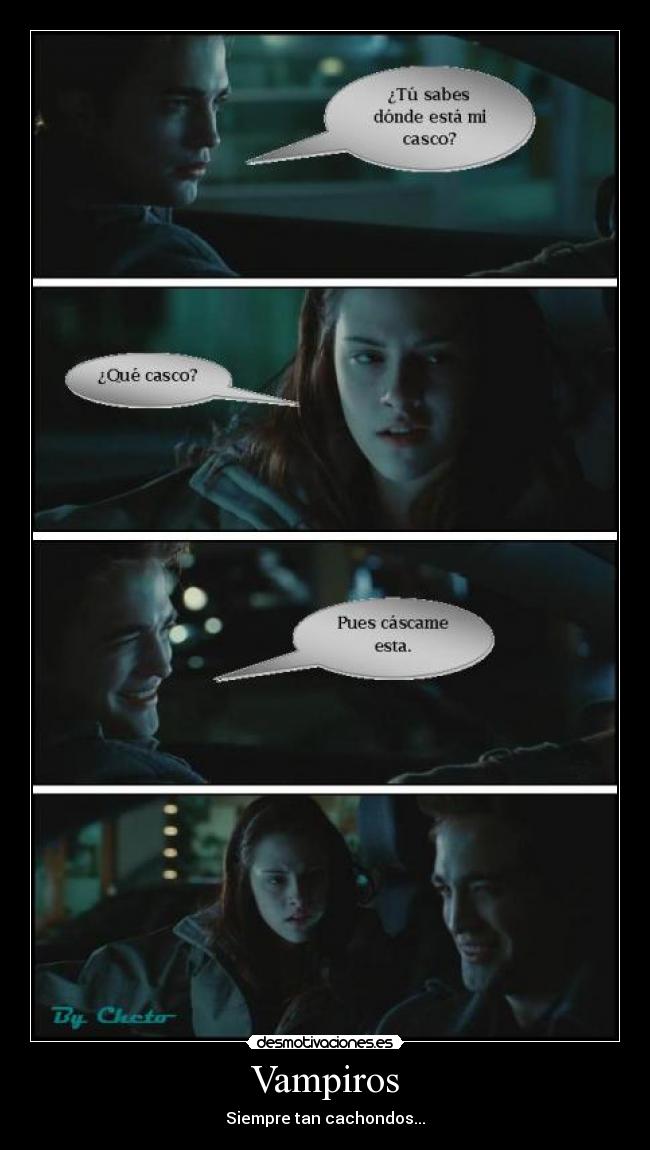 Vampiros - Siempre tan cachondos...