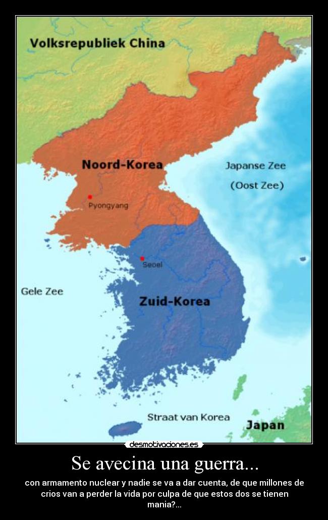 Se avecina una guerra... -