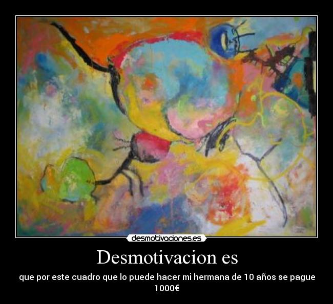 Desmotivacion es -
