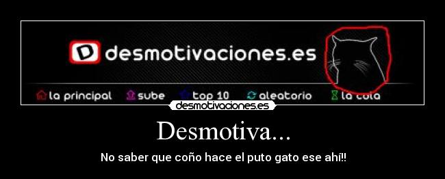 Desmotiva... - 