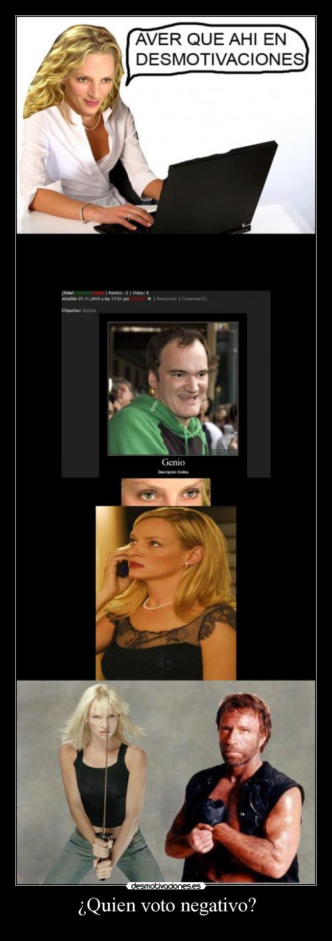 ¿Quien voto negativo? - 