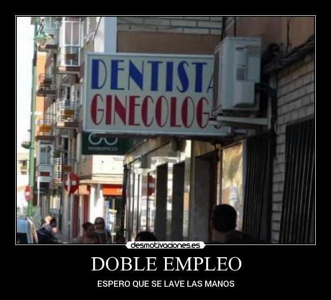 DOBLE EMPLEO - 