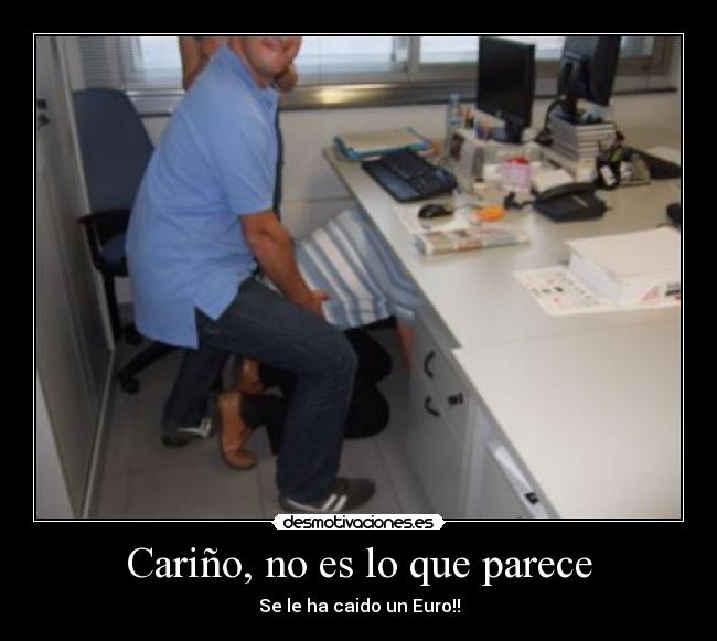 carteles carino caido euro desmotivaciones