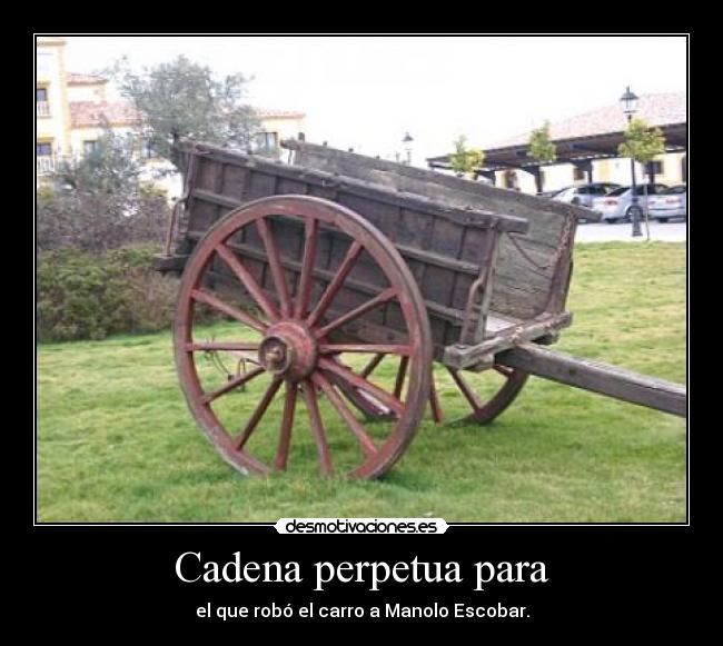 Cadena perpetua para - 
