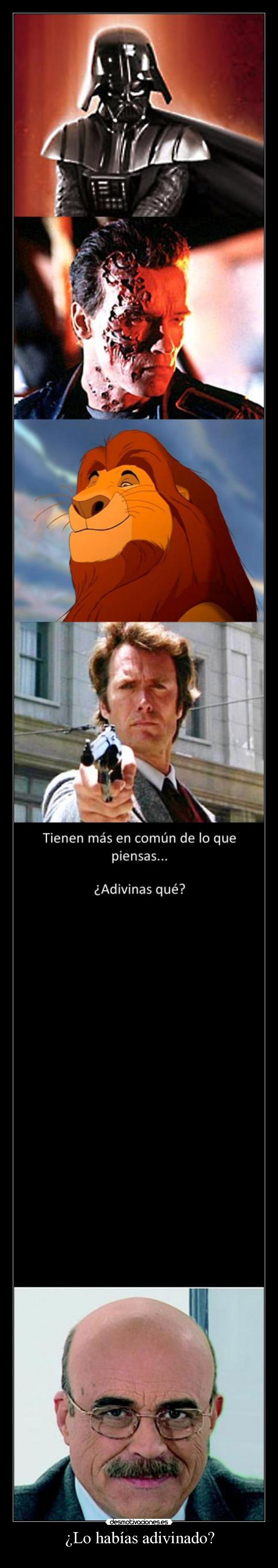 ¿Lo habías adivinado? -