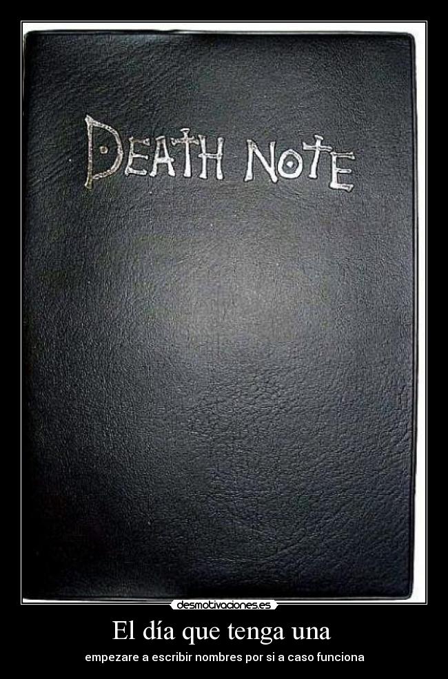 El día que tenga una - empezare a escribir nombres por si a caso funciona