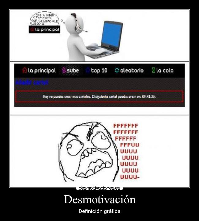 Desmotivación - Definición gráfica