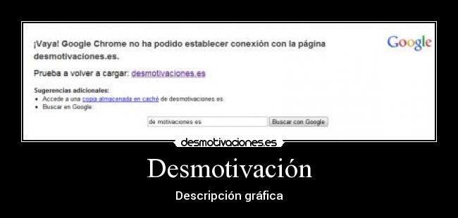 Desmotivación -
