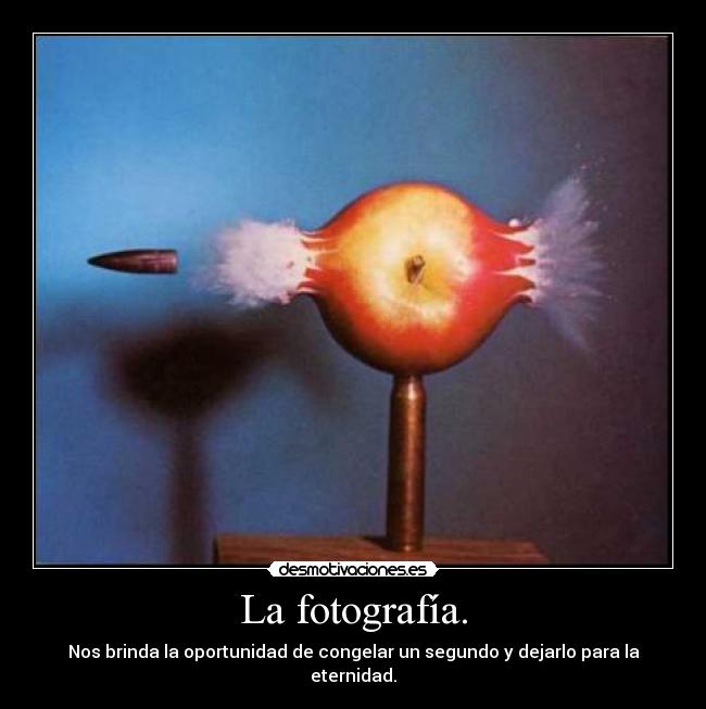 La fotografía. - 