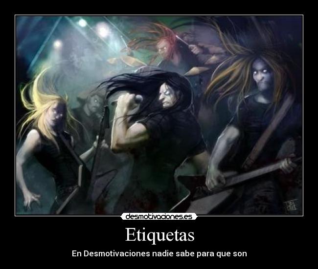 Etiquetas carteles Etiqueta Desmotivaciones desmotivaciones
