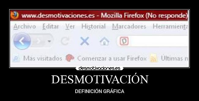 DESMOTIVACIÓN - DEFINICIÓN GRÁFICA